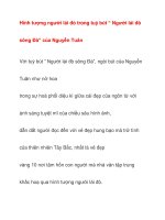 Hình tượng người lái đò trong tuỳ bút “ Người lái đòsông Đà” docx