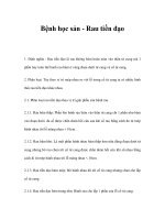 Bệnh học sản - Rau tiền đạo doc