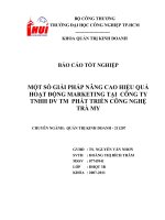 BÁO CÁO TỐT NGHIỆP 