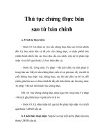 Thủ tục chứng thực bản sao từ bản chính potx