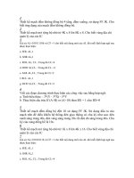 Đề cương vi xử lý & kỹ thuật số potx