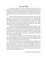 thực tập tại công ty cổ phần đông bình và phân tích công tác quản trị , kết quả kinh doanh năm 2010 - 2012