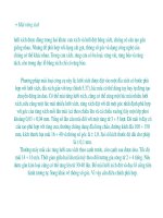 Bài giảng nguyên lý cắt gọt gỗ : Chuẩn bị và nâng cao chất lượng dao cụ cắt gọt gỗ part 6 ppsx