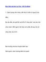 Đọc hiểu bài thơ Lai Tân - Hồ Chí Minh potx