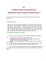 Lý thuyết GIS trong lâm nghiệp - bài 1 potx