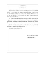 một số giải pháp nhằm nâng cao chất lượng chương trình du lịch của công ty tnhh thương mại & dv du lịch thành thành