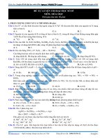 Đề tự luyện hóa - số 5 ppt