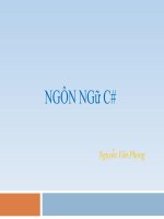 Ngôn ngữ C# ppsx