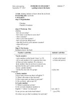 INTRODUCE ENGLISH 7 ( getting to know the book) PERIOD 1ST doc