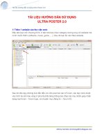 Tài liệu hướng dẫn sử dụng ultra poster 2 0