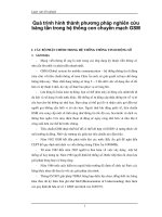 Quá trình hình thành phương pháp nghiên cứu băng tần trong hệ thống con chuyển mạch GSM p1 pot