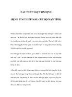 ĐAU THẮT NGỰC ỔN ĐỊNH ( pps