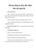 Thủ tục đăng ký thay đổi, chấm dứt việc giám hộ docx