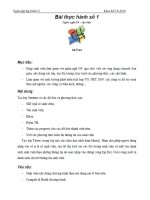 Ngôn ngữ lập trình C# - bài thực hành số 1 pps