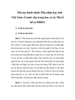 Thủ tục hành chính Tiếp nhận học sinh Việt Nam về nước cấp trung học cơ sở, Mã số hồ sơ 020653 pot