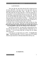 Giáo trình phân tích các đối tượng tham gia của bảo hiểm xã hội và thị trường BHNT ở việt nam với những cơ hội và thách thức p1 docx