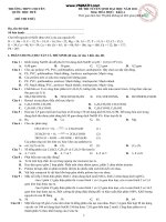 Thử sức với toán - THPT chuyên Quốc Học Huế pptx