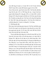 Giáo trình phân tích việc xuất khẩu hàng hóa việt nam vào các nước tư bản những vấn đề đặt ra và giải pháp phát triển p3 pot