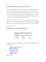 Hướng dẫn sử dụng công cụ eclipse lập trình java potx