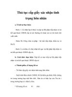 Thủ tục cấp giấy xác nhận tình trạng hôn nhân potx