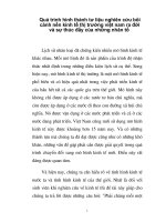 Quá trình hình thành tư liệu nghiên cứu bối cảnh nền kinh tế thị trường việt nam ra đời và sự thúc đẩy của những nhân tố p1 pot