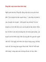 Ông Đồ: một mảnh tâm hồn Việt ppt