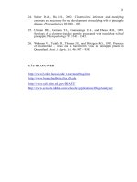 Luận văn : XÂY DỰNG QUY TRÌNH PHÁT HIỆN VIRUS PMWaV-1 GÂY BỆNH HÉO ĐỎ ĐẦU LÁ (Mealybug wilt) TRÊN CÂY DỨA CAYENNE BẰNG PHƯƠNG PHÁP RT-PCR part 7 doc