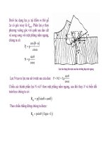 Bài giảng nguyên lý cắt gọt gỗ : Lực và hình thái phoi trong cắt gọt cơ bản part 2 pps