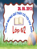 bài giảng toán 6 dấu hiệu chia hết cho 2 và 5