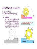 Bài giảng nguyên lý cắt gọt gỗ : Nguyên lý và công cụ phay part 1 potx
