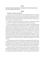 Bình luận về chính sách tỷ giá, lãi suất và vấn đề lạm phát ở Việt Nam trong thời gian qua, đưa ra một số giải pháp trong ngắn hạn