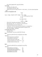 Giáo trình : CÔNG NGHỆ SẢN XUẤT MÌ CHÍNH VÀ CÁC SẢN PHẨM LÊN MEN CỔ TRUYỀN part 10 pps