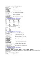 Tài liệu học tiếng Trung - bài 2 pptx