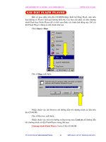 Quá trình hình thành giáo trình sử dụng action script để hình thành chuyển động kép p10 pps