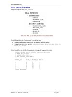 Kiến Trúc Quản Trị ORACLE 9I - ORACLE SEVER (Việt Sub) Phần 9 pdf