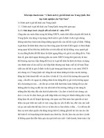 Chính sách tỷ giá hối đoái của Trung quốc và bài học kinh nghiệm cho Việt Nam