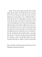 Sự phát sinh các quản điểm của trường phái cổ điển và trường phái trọng nông được hình thành theo quy luật tự nhiên p7 pptx