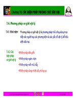 Bài giảng côn trùng : Các biện pháp phòng trừ sâu hạị part 2 pps