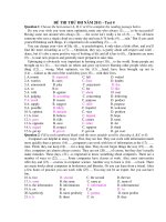 ĐỀ THI THỬ ĐH NĂM 2011 docx