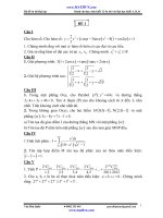 17 đề ôn thi ĐH cấp tốc pdf