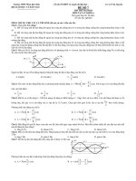 THI THỬ ĐẠI HỌC MÔN VẬT LÝ KHỐI A ĐỀ SỐ 7 - TRƯỜNG THPT PHAN BỘI CHÂU pps