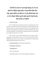 Chi hỗ trợ cho trẻ em lang thang và trẻ em phải lao động nặng nhọc trong điều kiện độc hại, nguy hiểm sau khi trở về gia đình hoặc nơi cư trú thuộc thẩm quyền giải quyết cấp huyện, Mã số hồ sơ 161031 docx
