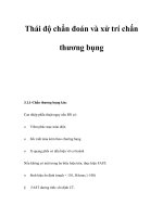Thái độ chẩn đoán và xử trí chấn thương bụng doc