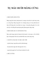 TỤ MÁU DƯỚI MÀNG CỨNG potx