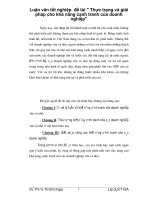 Luận văn tốt nghiệp đề tài 