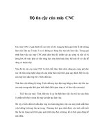 Độ tin cậy của máy CNC pdf
