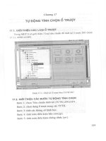 Giáo trình tự động hóa tính toán thiết kế chi tiết máy - Chương 17&18 pot