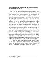 Luận văn tốt nghiệp: Biện pháp quản lý số điện thoại của công ty bưu điện trong việc kết hợp với CNTT phần 1 docx