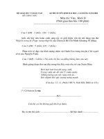 ĐỀ THI TUYỂN SINH ĐH, CĐ NĂM 2002 MÔN: VĂN (Khối D) pps