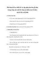 Phê duyệt hồ sơ thiết kế và cấp phép tận thu gỗ nằm trong rừng sản xuất là rừng tự nhiên của tổ chức; mã số hồ sơ 022406 pdf